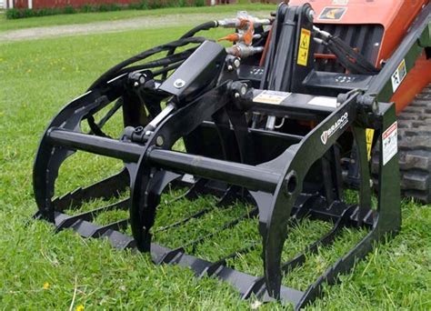 brush grapple for mini excavator|aftermarket attachments for mini excavator.